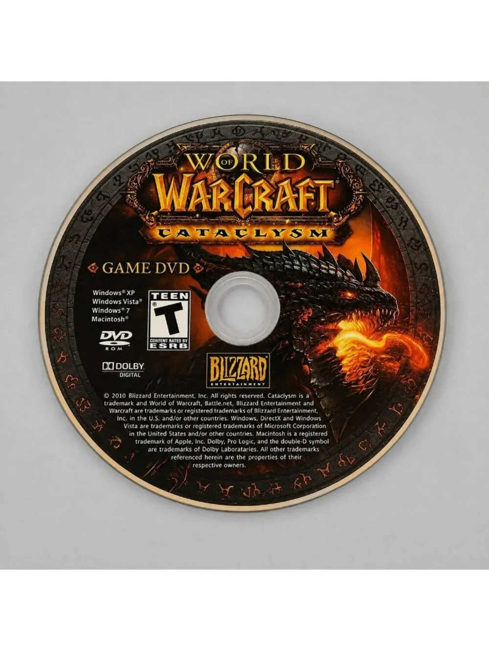 World of Warcraft Cataclysm PC Mac Expansion Set Blizzard WoW Complete